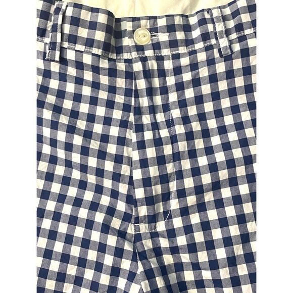 VTG Polo Ralph Lauren Gingham Shorts Blue & White Check Men's 34 100% Cotton - Picture 4 of 10